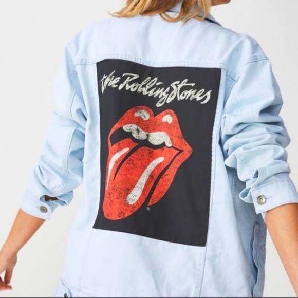 Cotton On Other - Cotton On Rolling Stones Unisex Jean Jacket
